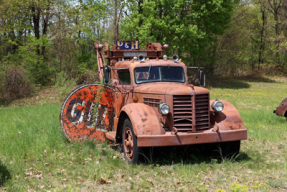 c. 1940s Federal Holmes Wrecker Truck