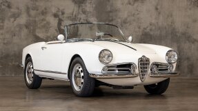 1960 Alfa Romeo Giulietta Spider