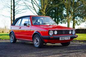 1985 Volkswagen Golf GLi Cabriolet