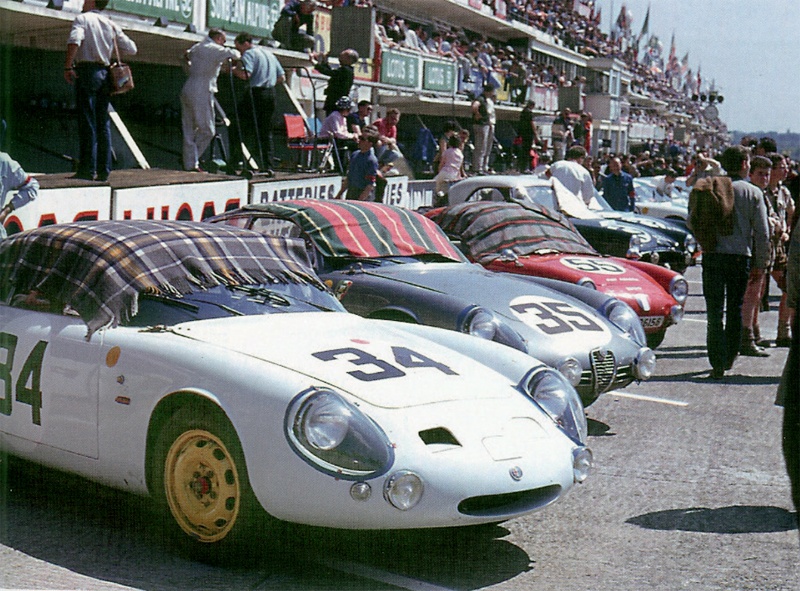 Alfa Romeo Giulietta SZ2 at the 1963 Le Mans 24 Hours (No.35)