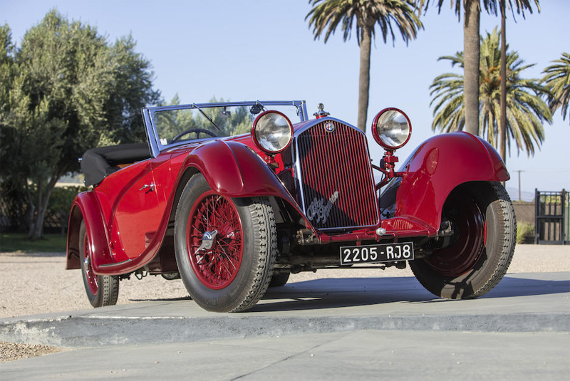 Alfa Romeo 8C 2300 Décapotable 