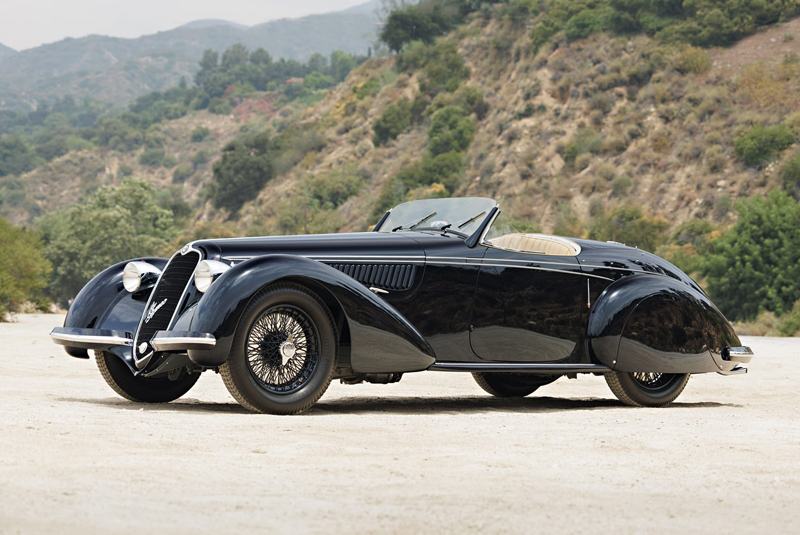 Alfa Romeo 8C 2900B Lungo Spider